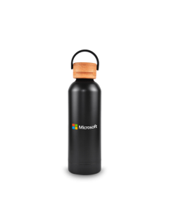 EBONY Stainless Steel Vacuum Bottle Black