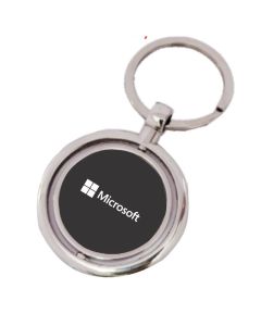 Round keychain