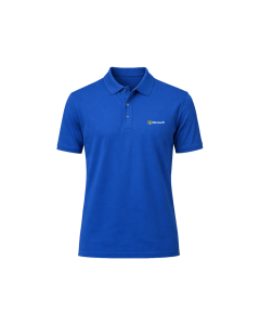 Polo Neck T-shirt Blue