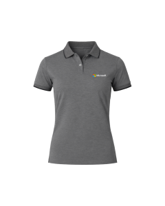 Signature Polo Neck T-shirt with Tipping Women