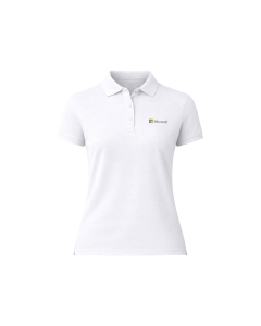 Jacquard Polo Neck T-shirt Women